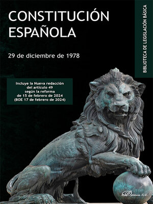 cover image of Constitución Española. 29 de diciembre de 1978.